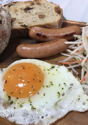 男の朝ごはん-レシピのメイン写真