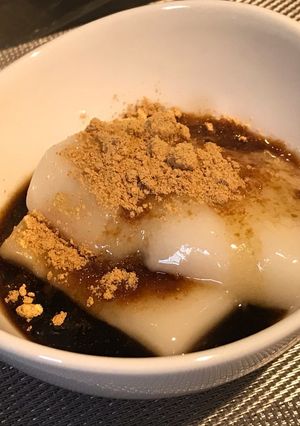 信玄餅、お餅で簡単！-レシピのメイン写真