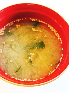 食べる栄養補給!簡単ミネラル味噌汁!-レシピのメイン写真