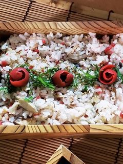 ❁さば缶と小梅の炊き込みご飯❁-レシピのメイン写真