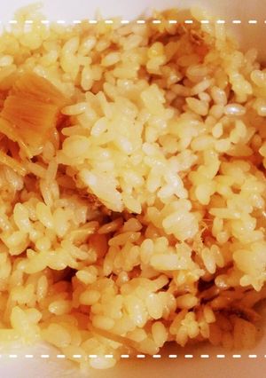 市販なめ茸で！なめ茸とツナの炊き込みご飯-レシピのメイン写真