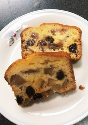 ドライフルーツのパウンドケーキ-レシピのメイン写真