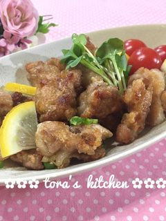 サク旨簡単☘️豚の唐揚げ生姜焼き風-レシピのメイン写真