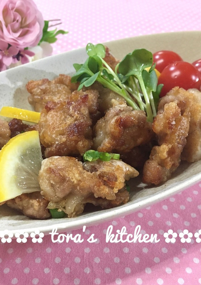 サク旨簡単☘️豚の唐揚げ生姜焼き風-レシピのメイン写真