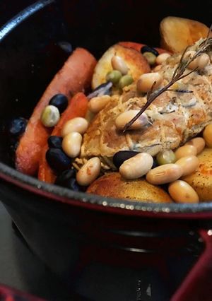 STAUB×オーブンで！ローストポーク-レシピのメイン写真