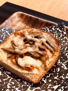 残り物で♡キンピラトースト-レシピのメイン写真