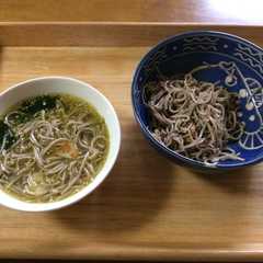 簡単！わかめスープのあっさりつけそば-レシピのメイン写真