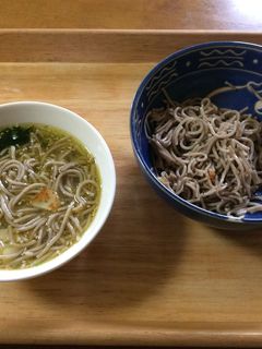 簡単!わかめスープのあっさりつけそば-レシピのメイン写真