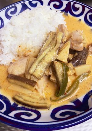 タイのレッドカレー-レシピのメイン写真