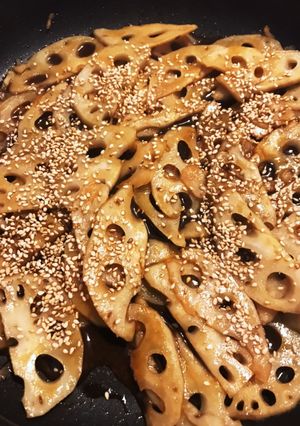 レンコンの変わりキンピラ-レシピのメイン写真