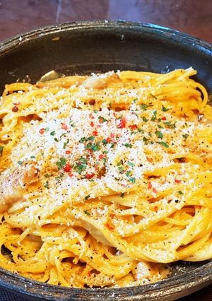 失敗無し！カルボナーラ(生クリームなし)-レシピのメイン写真