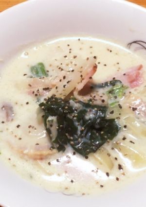 ほうれん草とホタテのクリーム煮-レシピのメイン写真