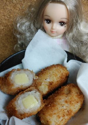 リカちゃん♡豚のチーズ巻きフライꕤ*.ﾟ-レシピのメイン写真