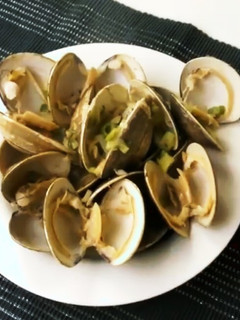 ハマグリの酒蒸し-レシピのメイン写真