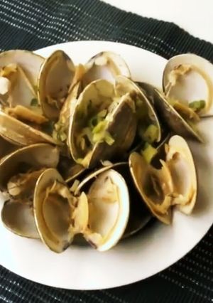 ハマグリの酒蒸し-レシピのメイン写真