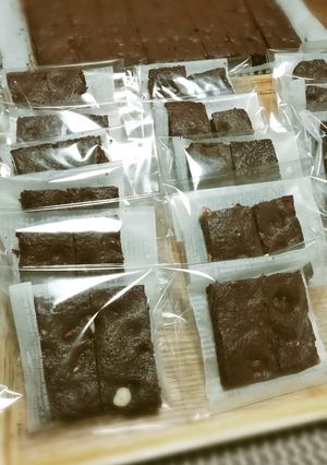 計量簡単☆天板サイズのブラウニー-レシピのメイン写真