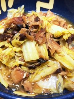 簡単!材料2つ!白菜のサバ缶煮♪-レシピのメイン写真