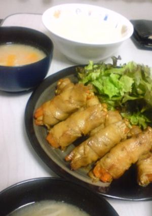 豚バラ野菜巻き★適当レシピ-レシピのメイン写真