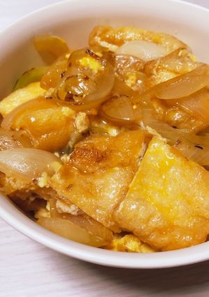 コスパ重視のしみしみ油揚げ丼-レシピのメイン写真