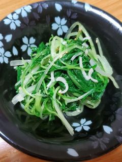 水菜のナムル-レシピのメイン写真