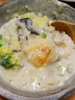 牡蠣とエビのグラタン-レシピのメイン写真