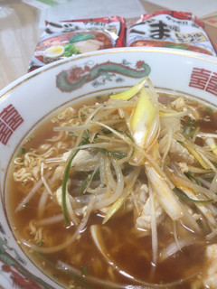 ネギラーメン風サッポロ一番-レシピのメイン写真