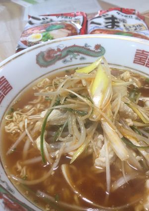 ネギラーメン風サッポロ一番-レシピのメイン写真