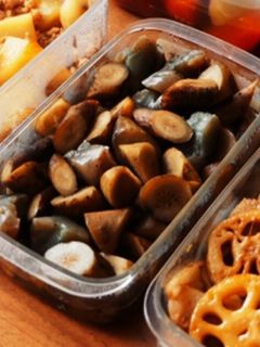 こんにゃくとごぼうの煮物-レシピのメイン写真