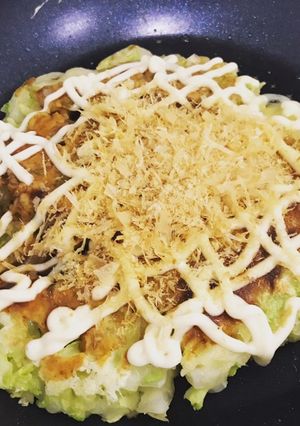 天ぷら粉でお好み焼き-レシピのメイン写真