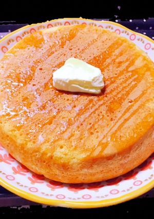 分厚いホットケーキ-レシピのメイン写真