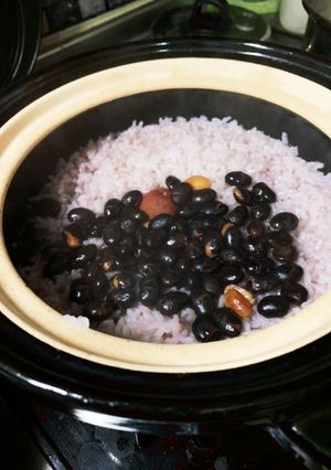 リピートされる黒豆梅ご飯-レシピのメイン写真