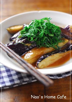 茄子のわさポン揚げ浸し-レシピのメイン写真