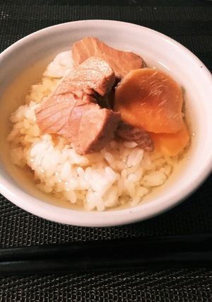 かつおの生姜煮茶漬け-レシピのメイン写真