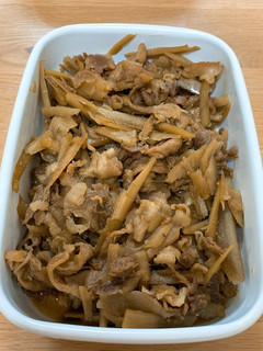 豚肉とごぼうの時雨煮-レシピのメイン写真