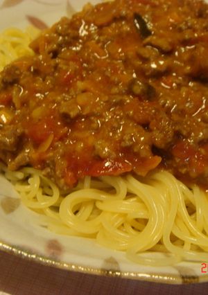 こってり♡ミートソーススパゲティ♡-レシピのメイン写真