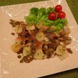 ホッキ貝のソテーの肝ソース添え