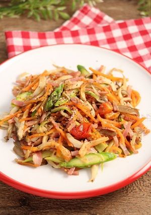 簡単！ピリ辛イタリアン☆野菜生姜焼き-レシピのメイン写真