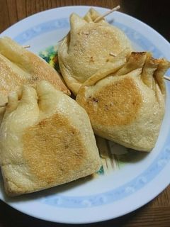 納豆の油揚げ包焼き-レシピのメイン写真