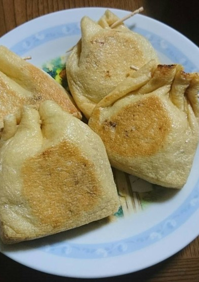 納豆の油揚げ包焼き-レシピのメイン写真