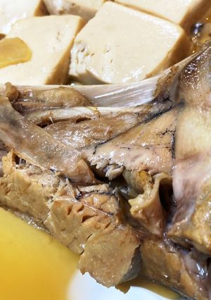 手順少ない！まぐろカマの煮付け-レシピのメイン写真