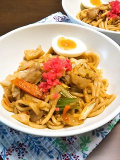 ソース焼きうどん-レシピのメイン写真