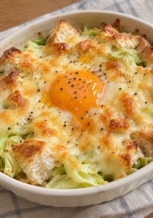 ずぼらなのにお店級！簡単チーズグラタン風🧀-レシピのメイン写真
