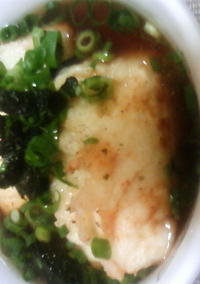 かりっ。ふわっ。簡単揚げだし豆腐-レシピのメイン写真