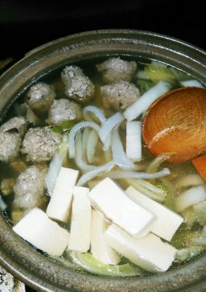 つくね鍋（出汁じゅわ～のコツ)-レシピのメイン写真
