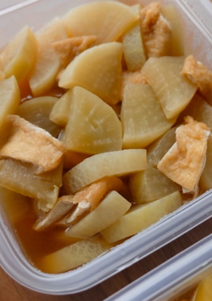 大根と油揚げの煮物-レシピのメイン写真