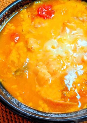 韓国風明石焼き&チーズトッポギ風-レシピのメイン写真