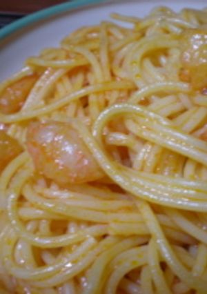 エビチリパスタ-レシピのメイン写真