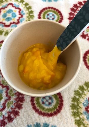 離乳食　かぼちゃと野菜のスープ(冷凍可)-レシピのメイン写真