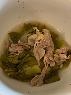 ホットクック チンゲン菜と豚肉の中華風-レシピのメイン写真