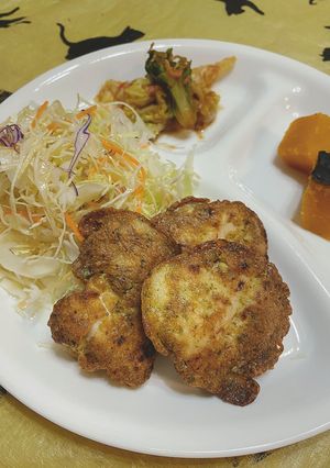 鶏むね肉のふわふわ♡ピカタ風マヨソテー-レシピのメイン写真